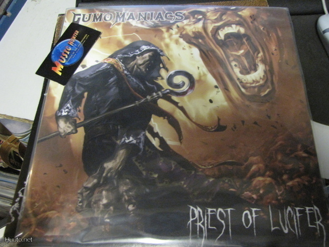 GUMOMANIACS - PRIEST OF LUCIFER LP UUSI+