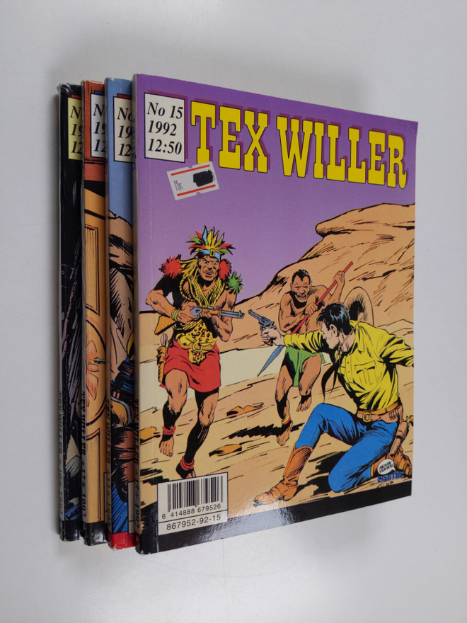 Tex Willer 1992 (nrot 10, 12-13 ja 15)
