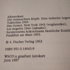 Thomas Mann : Päiden vaihdos ; Laki - pikkukuva 2
