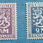1927 Itsenäisyyden 10-vuotisjuhla postimerkit leimaamattomat - pikkukuva 1