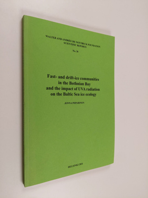 Jonna Piiparinen : Fast- and drift-ice communities in the...