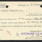 Postilähetys - 1,25/0,50mk (LAPE 171 II) Hki18.9.1933 - pikkukuva 2