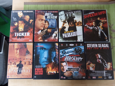 Steven Seagal leffoja 8kpl