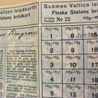 VANHA Leipäkortti Jyväskylä Tammi-Helmikuu 1918 Vapaussota - pikkukuva 2