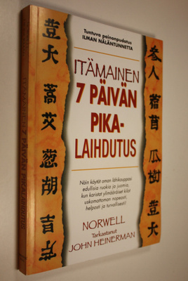 Anthony Norvell : Itämainen 7 päivän pikalaihdutus
