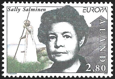 Åland 1996 Eurooppa m Kuuluisat naiset 2,80 mk ** LaPe 113
