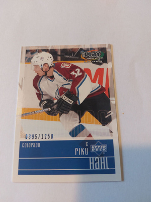 2001-02 UD Playmakers #111 Riku Hahl RC /1250