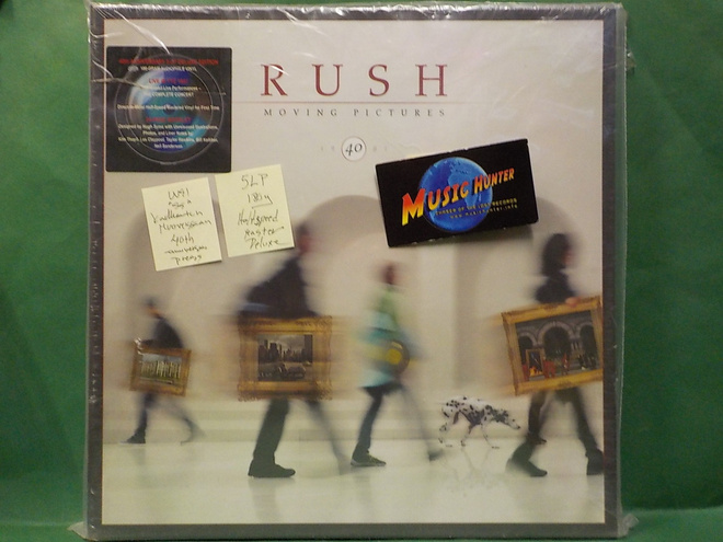 RUSH - MOVING PICTURES - 40TH.ANNIV. UUSI 180g 5LP + BOOKLET