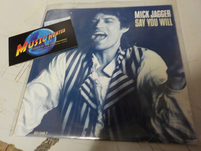 MICK JAGGER - SAY YOU WILL EX+/EX+ 7'' SINGLE