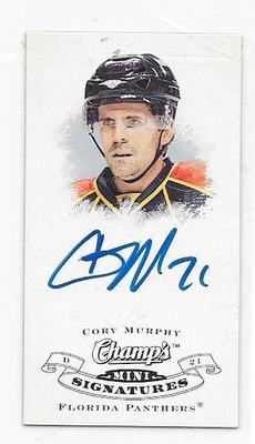 08-09 Champs mini Signatures #CS-CM Corey Murphy ex- HIFK