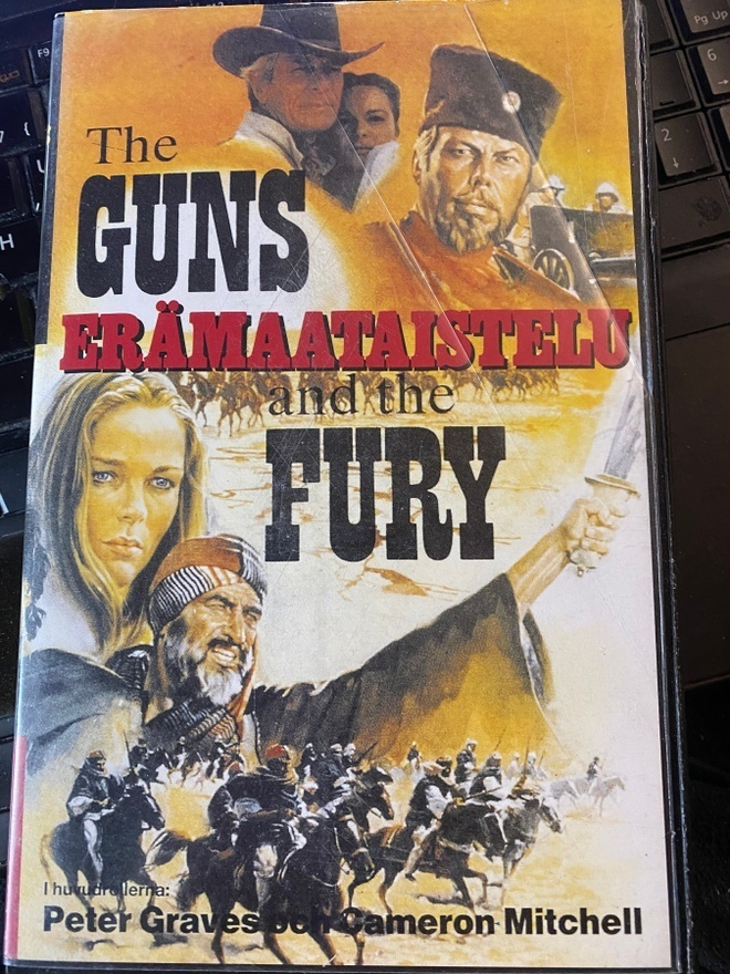 Erämaataistelu - The Guns and the Fury VHS
