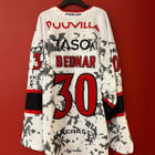 Bednar Maastokuvioinen pelipaita Porin Ässät Game Worn - pikkukuva 2