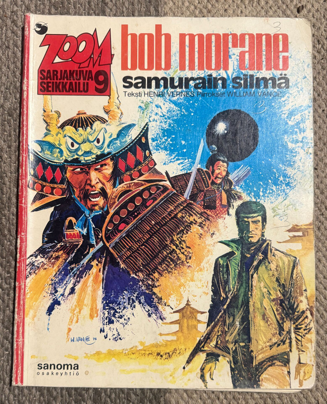 ZOOM SARJAKUVASEIKKAILU 9 / BOB MORANE - SAMURAIN SILMÄ