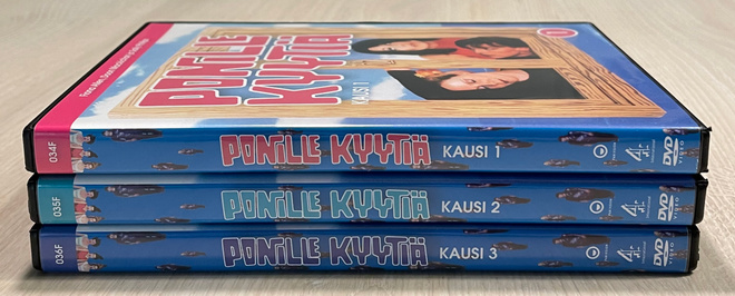 Ponille kyytiä (3DVD) Emmy-palkittu brittisarja