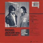 MICHAEL JACKSON :: I JUST CAN'T STOP LOVING YOU : VINYYLI 7" - pikkukuva 2