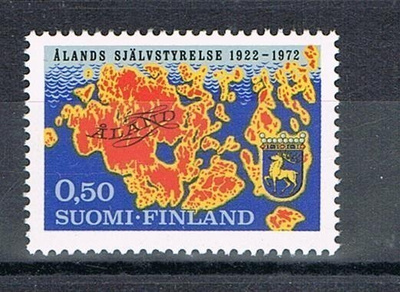 1972 Ahvenanmaan itsehallinto 50 v. ++