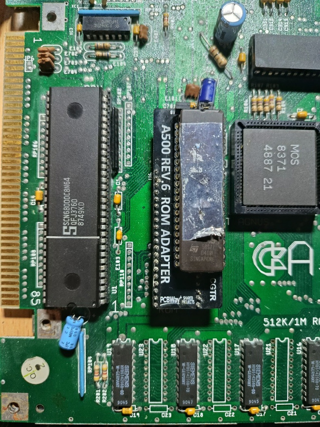 Amiga A500 4in1 ROM-adapteri DIP40–42 #1