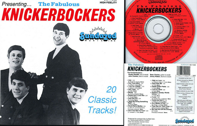 The Knickerbockers – The Fabulous...Cd USA 1989
