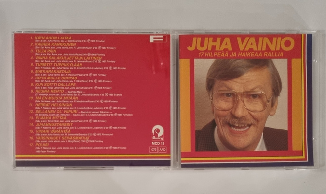 JUHA VAINIO: 17 HILPEÄÄ JA HAIKEAA RALLIA CD