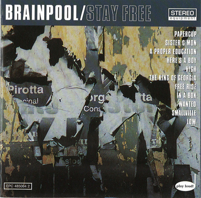 Brainpool - Stay Free CD
