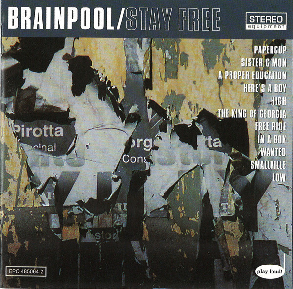 Brainpool - Stay Free CD