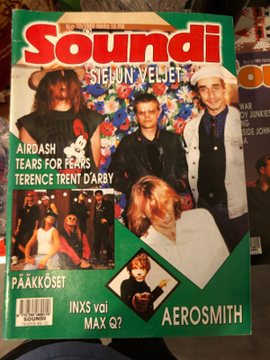 Soundi 10–1989: Airdash, Aerosmith, Sielun Veljet..