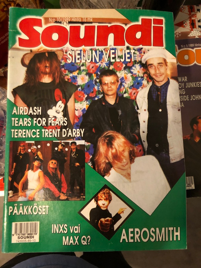 Soundi 10–1989: Airdash, Aerosmith, Sielun Veljet..