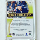 Kristian Vesalainen - 18-19 Synergy Rookie Autographs - pikkukuva 2