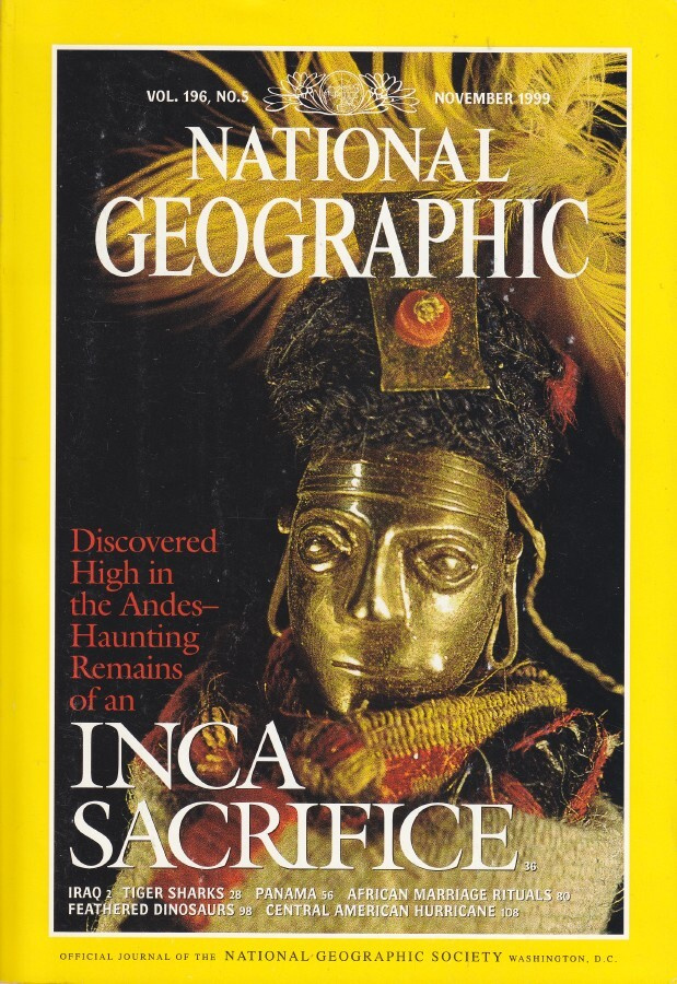 National Geographic vol.196 No.5 Inca Sacrifice