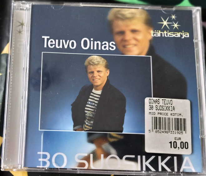TEUVO OINAS-30 Suosikkia Tähtisarja-2CD, v.2010 WARNER MUSIC