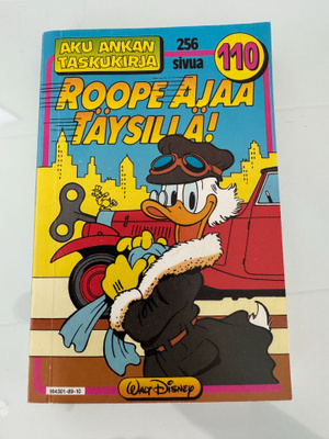 Aku Ankan taskukirja nro 110 : Roope ajaa täysillä!
