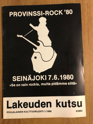 Lakeuden kutsu lehti 1/1980 Kemu (Piirpauke)