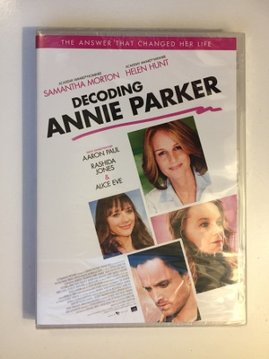 Decoding Annie Parker (DVD) Helen Hunt, Aaron Paul 2013 UUSI