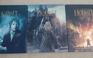 The Hobbit -trilogia STEELBOOK BLU-RAY