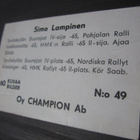 SIMO LAMPINEN OY CHAMPION AB N:o 49 : Hienokunto - pikkukuva 2