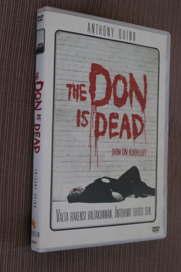 DVD The Don is Dead ( 1979 Anthony Quinn suomikannet )