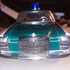 Peltiauto Mercedes Benz Polizei ( SIS POSTIKULU ) - pikkukuva 2