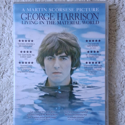 George Harrison living in the material world, 2 x DVD.