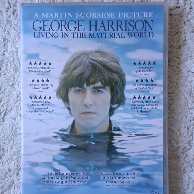 George Harrison living in the material world, 2 x DVD.