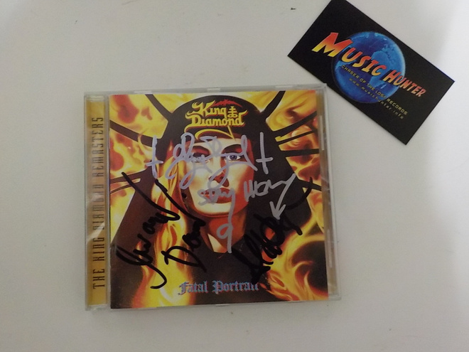 KING DIAMOND - FATAL PORTRAIT CD + 3 x  NIMMARIT