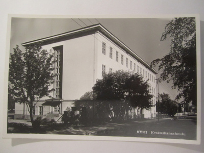 VANHA Postikortti Lappi Kemi 1950-l  Alkup.Mallikappale