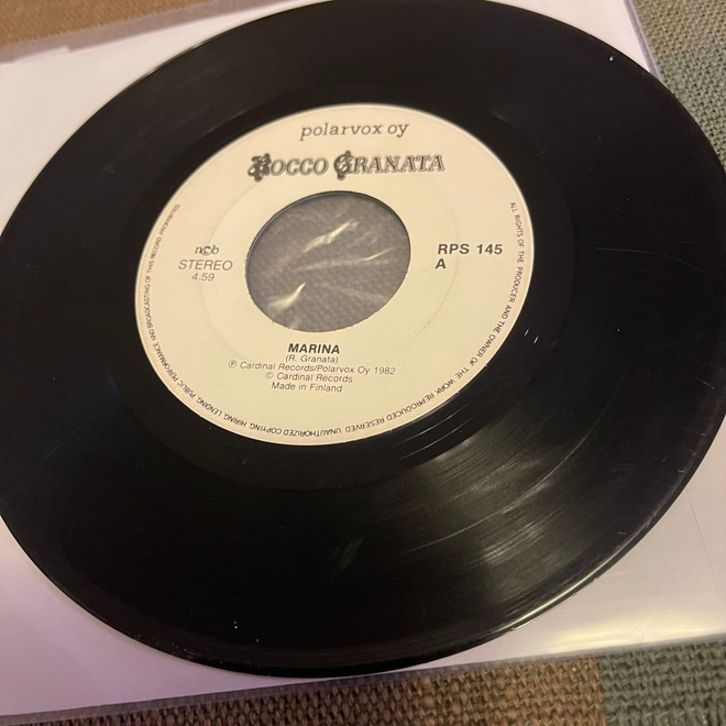 ROCCO GRANATA: Marina *  + 3 muuta * FIN 1982 * PROMO?