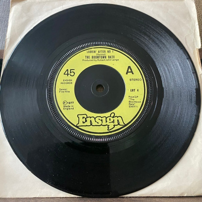 THE BOOMTOWN RATS: Lookin After no 1 * Born To Bur * UK 1977