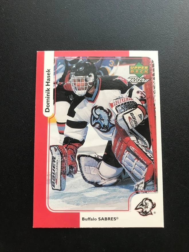 1999-00 Upper Deck UD McDonalds Retro Dominik Hasek #Mcd3