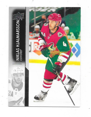 2021-22 Upper Deck #10 Niklas Hjalmarsson , Arizona Coyotes