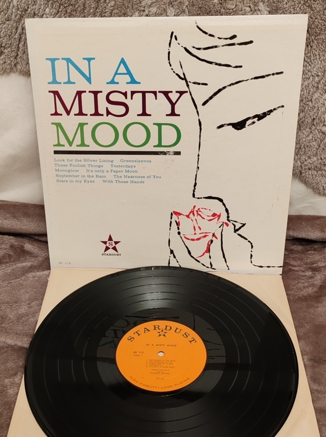 Frank Melville And His Stardust Strings In A Misty Mood lp