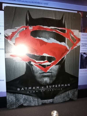 2 BLU-RAY BATMAN VS SUPERMAN (PELTIKOTELO)