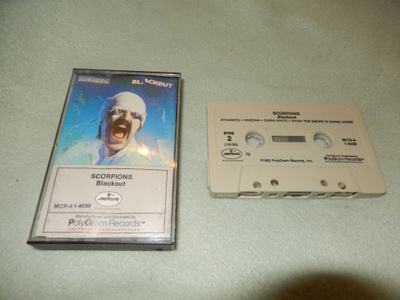 Scorpions - Blackout c-kasetti
