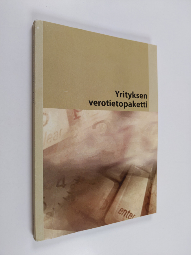 Juha Koponen : Yrityksen verotietopaketti
