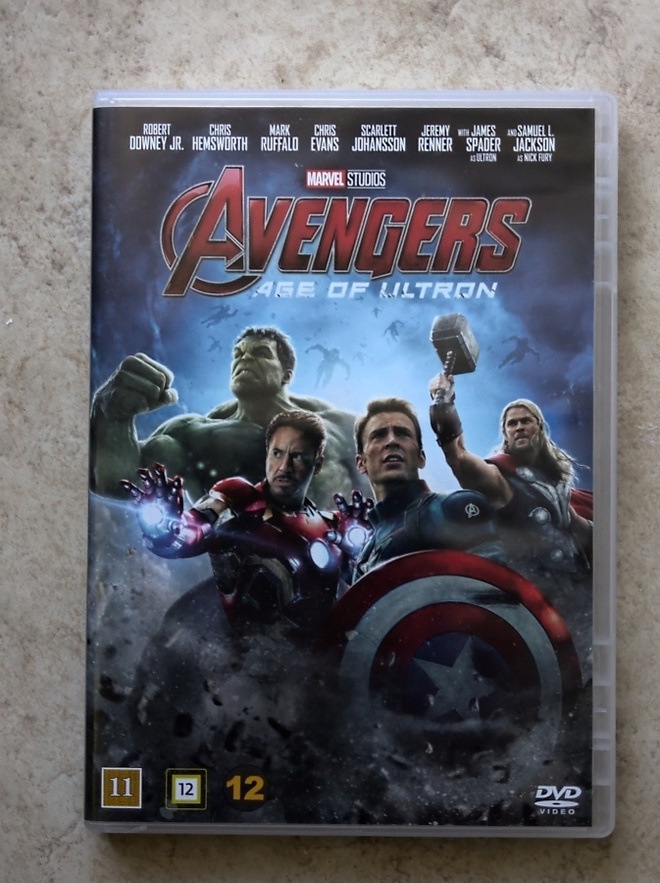 Marvel. Avengers - Age of the Ultron, DVD.